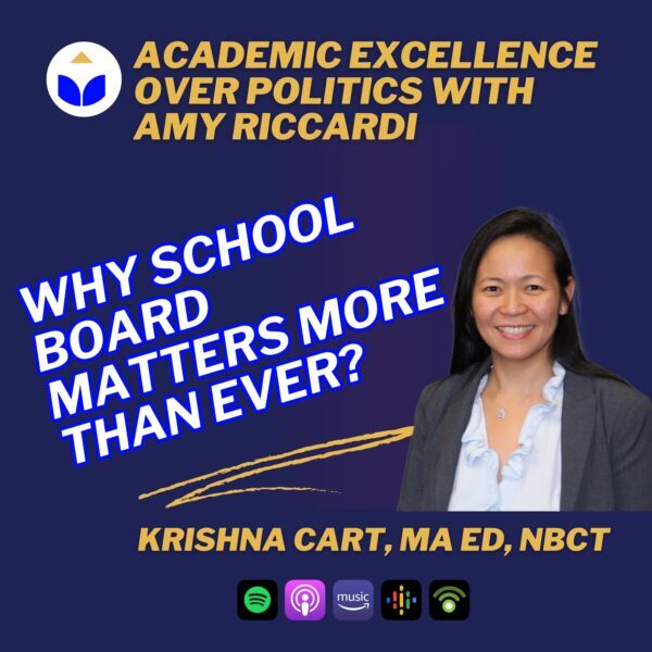 E;pisode 12. Academic Excellence Over Politics With Amy Riccardi E;pisode 12. Academic Excellence Over Politics With Amy Riccardi